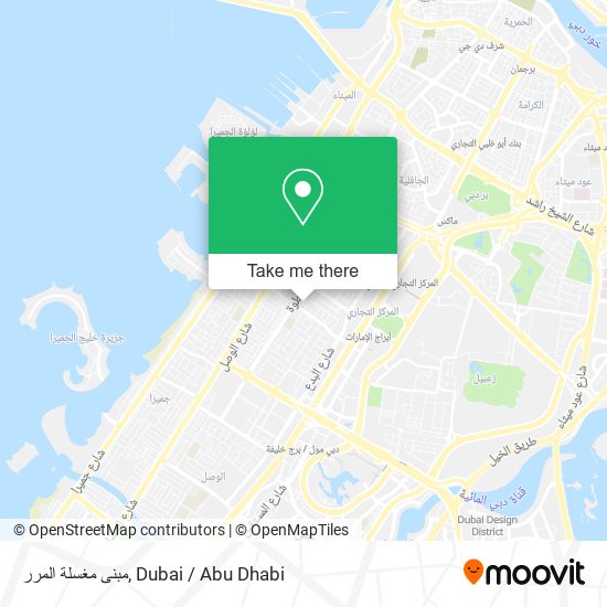 مبنى مغسلة المرر map
