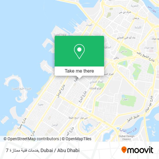 7 خدمات فنية ممتازة map