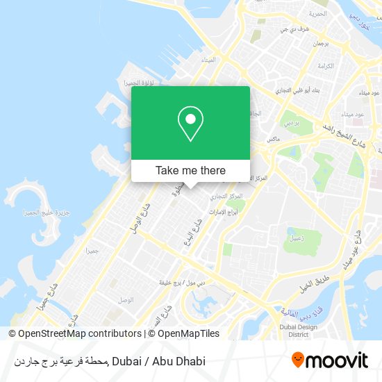 محطة فرعية برج جاردن map