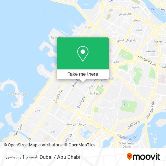 إليسيوم 1 ريزيدنس map