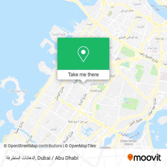 الدهانات المتطرفة map