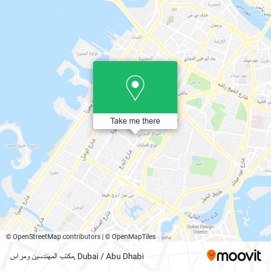 مكتب المهندسين ومراس map