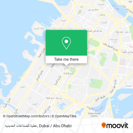 عطية للصناعات الحديديه map
