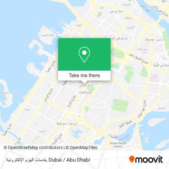 خدمات الهرم الإلكترونية map