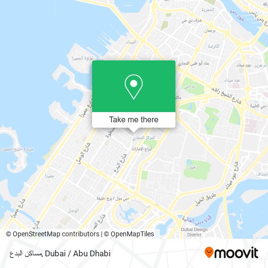 مساكن البدع map