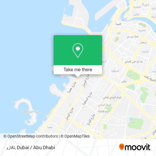 تافازو map