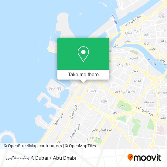 كريستينا بيلاتيس map