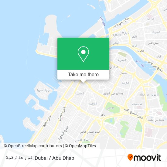 المزرعة الرقمية map