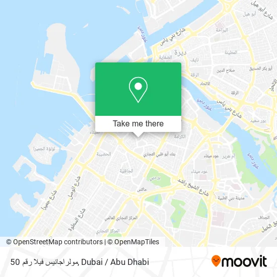 مولراجانيس فيلا رقم 50 map