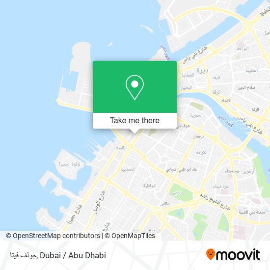 جولف فيتا map