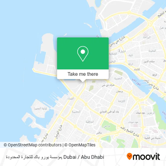 مؤسسة يورو باك للتجارة المحدودة map