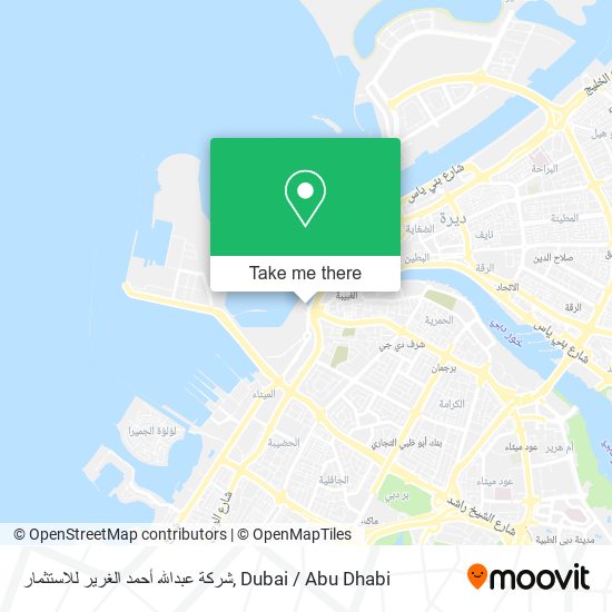 شركة عبدالله أحمد الغرير للاستثمار map