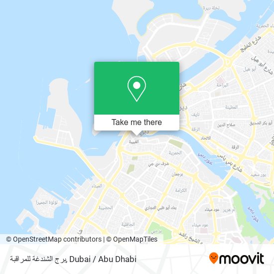 برج الشندغة للمراقبة map