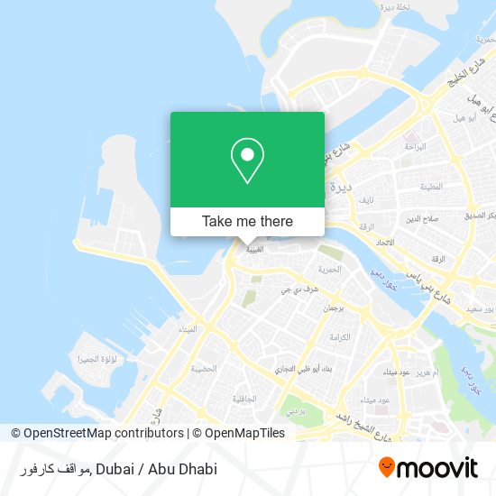 مواقف كارفور map