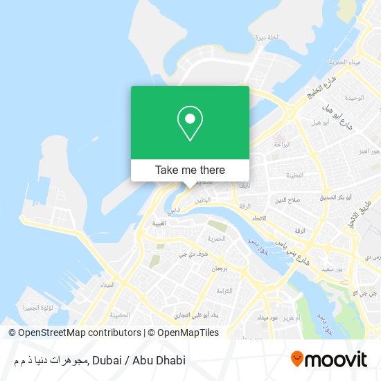 مجوهرات دنيا ذ م م map