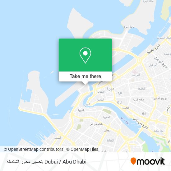 تحسين محور الشندغة map