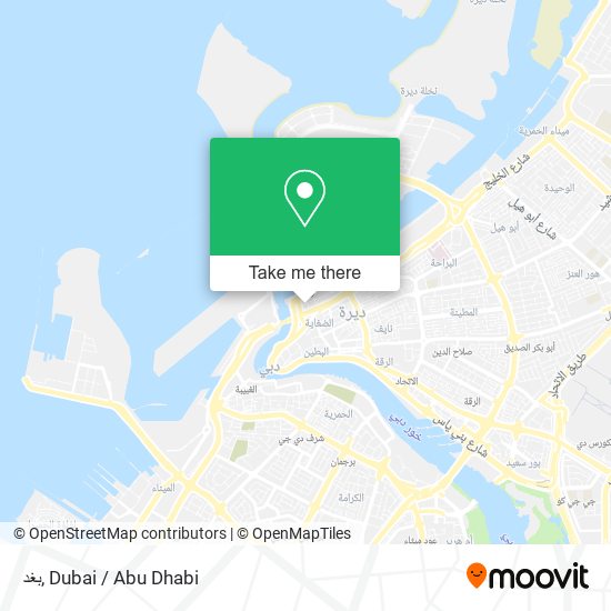 بغد map