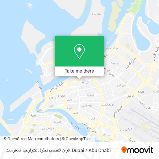 الوان التصميم لحلول تكنولوجيا المعلومات map
