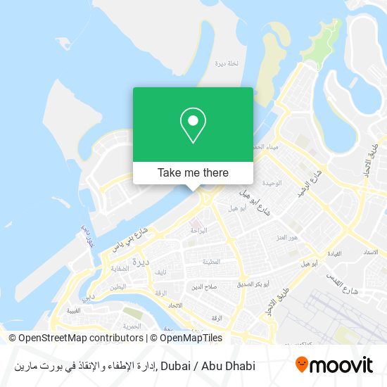 إدارة الإطفاء والإنقاذ في بورت مارين map