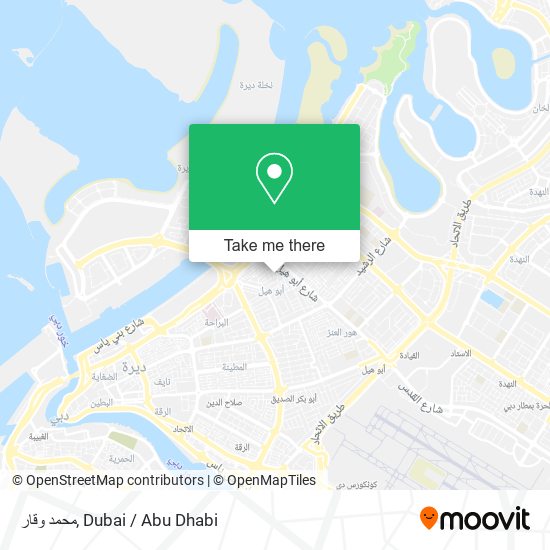 محمد وقار map