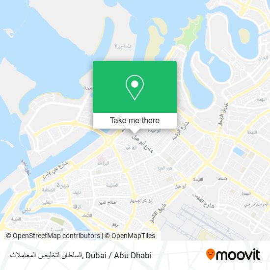 السلطان لتخليص المعاملات map