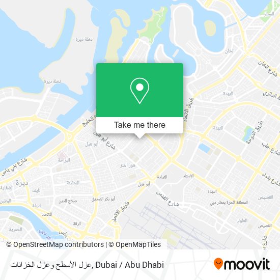 عزل الأسطح وعزل الخزانات map