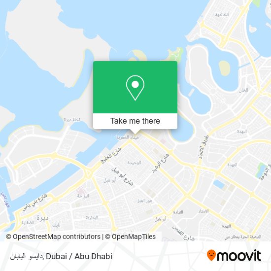 دايسو اليابان map
