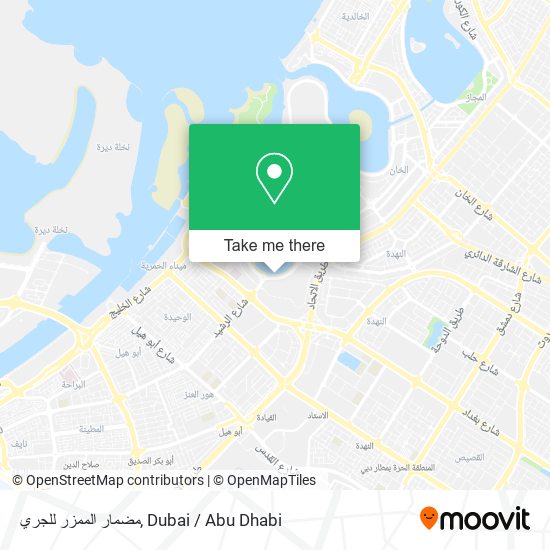 مضمار الممزر للجري map