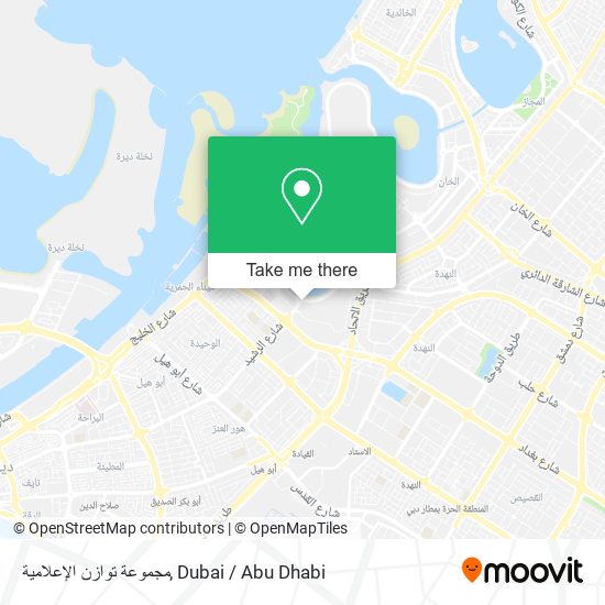 مجموعة توازن الإعلامية map