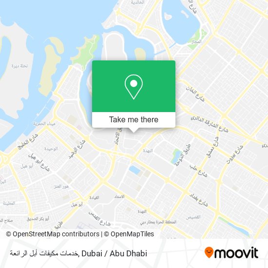 خدمات مكيفات أبل الرائعة map