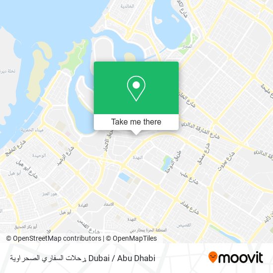 رحلات السفاري الصحراوية map