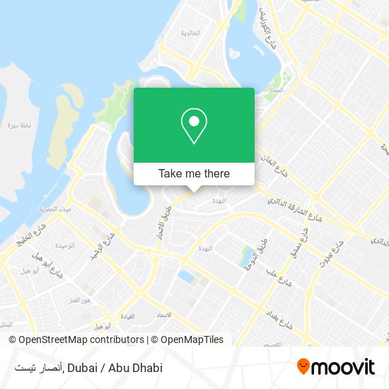 أنصار تيست map