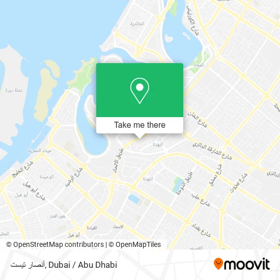 أنصار تيست map