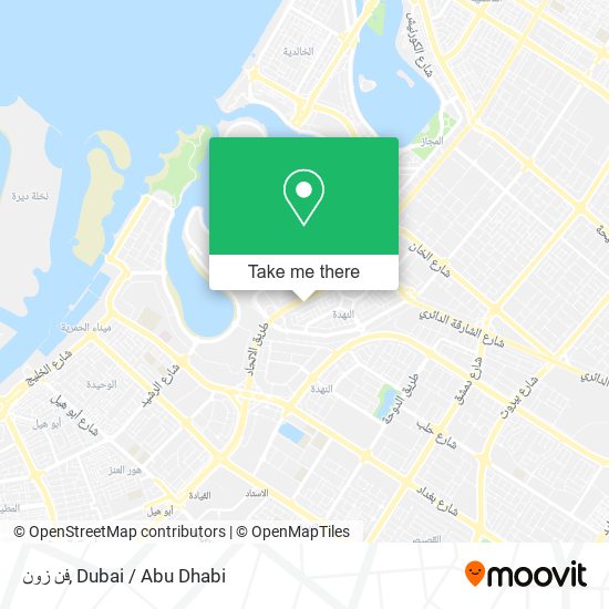 فن زون map