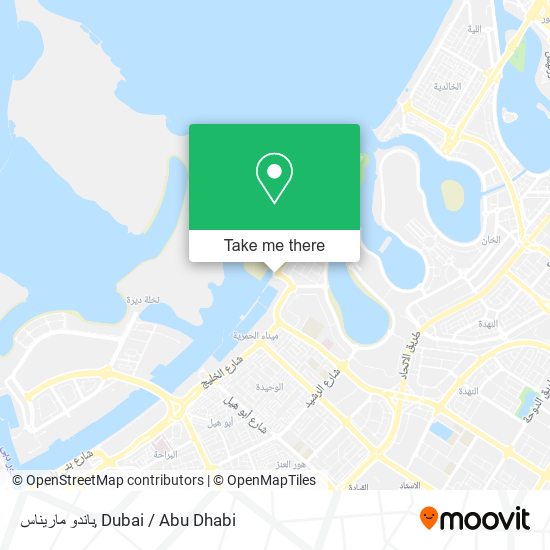 باندو ماريناس map