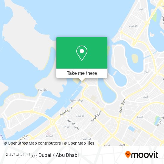 دورات المياه العامة map