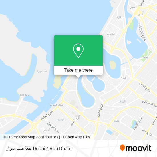 بقعة صيد ممزار map