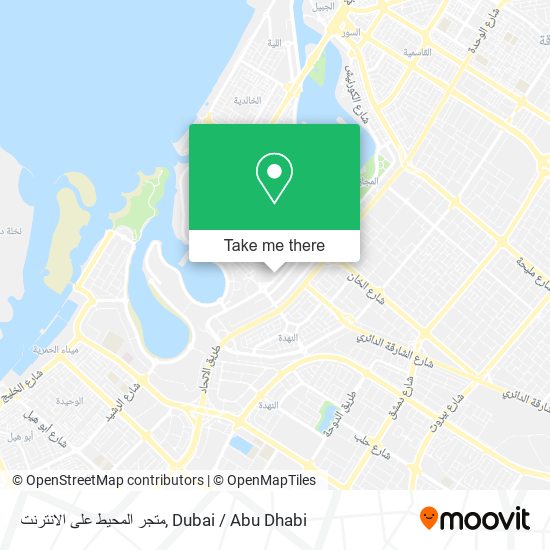 متجر المحيط على الانترنت map