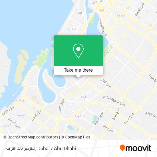 استوديوهات الترفيه map