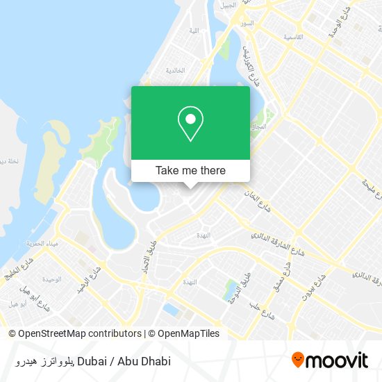 بلوواترز هيدرو map