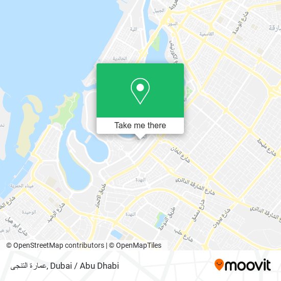 عمارة التنجى map