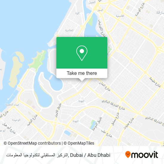 التركيز المستقبلي لتكنولوجيا المعلومات map