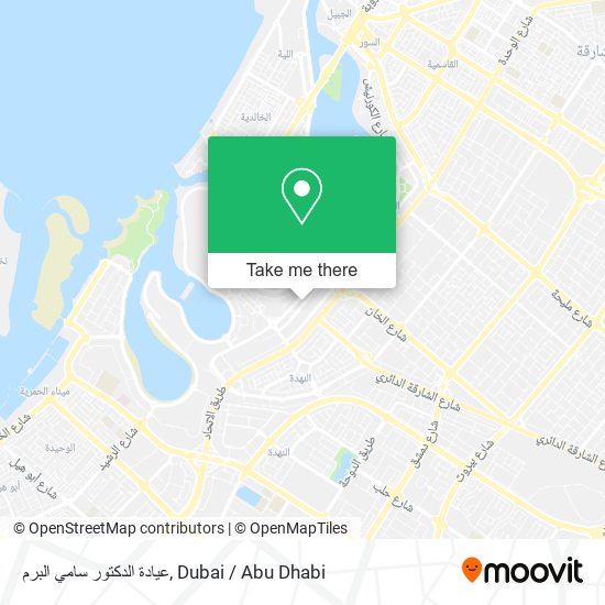 عيادة الدكتور سامي البرم map