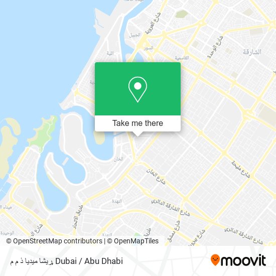 ريشا ميديا ذ م م map
