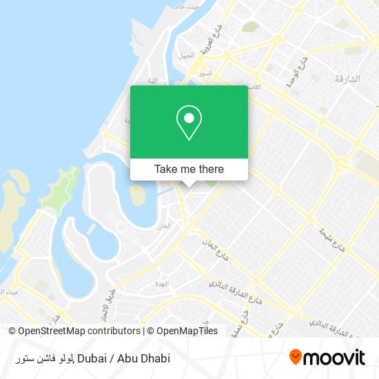لولو فاشن ستور map