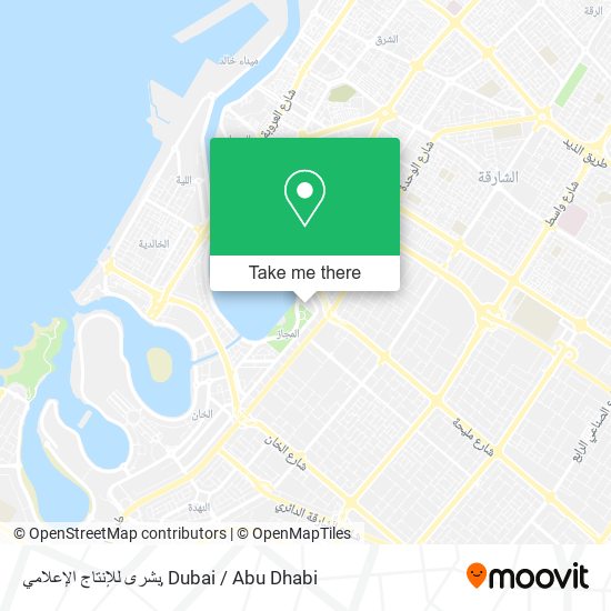 بشرى للإنتاج الإعلامي map