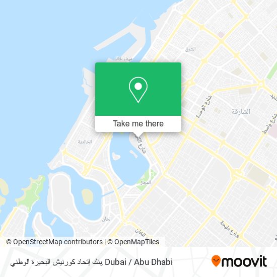 بنك إتحاد كورنيش البحيرة الوطني map