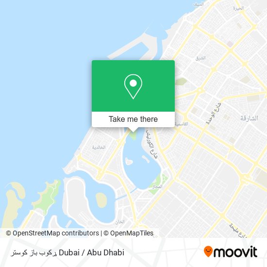 ركوب باز كوستر map