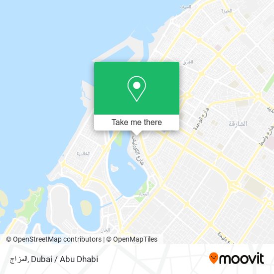 المزاج map