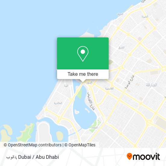 دانوب map